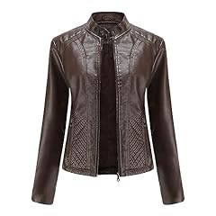 Yffushi lederjacke damen gebraucht kaufen  Wird an jeden Ort in Deutschland