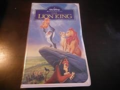 Lion king vhs for sale  Delivered anywhere in USA 