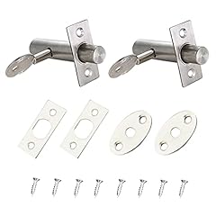 Security deadbolt 2pcs for sale  Delivered anywhere in UK
