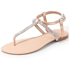 Womens rhinestone sandals for sale  Delivered anywhere in USA 