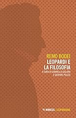Leopardi filosofia usato  Spedito ovunque in Italia 