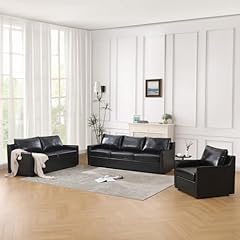 Faux leather sofa for sale  Delivered anywhere in USA 