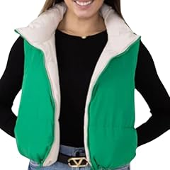 Reversible puffer vest for sale  Delivered anywhere in USA 