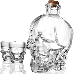 Gxfccyxt skull decanter for sale  Delivered anywhere in USA 