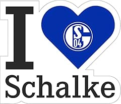 Schalke aufkleber love gebraucht kaufen  Wird an jeden Ort in Deutschland