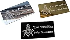 County engraving masonic for sale  Delivered anywhere in UK
