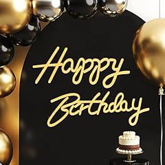 Glitter gold happy for sale  Delivered anywhere in USA 