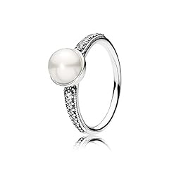 Used, Pandora Ring 191018P-54 Women Silver Elegant Beauty for sale  Delivered anywhere in UK