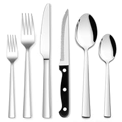 Silverware set steak for sale  Delivered anywhere in USA 