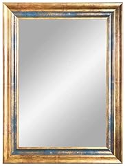 ByMoris Cornice Specchiera su Misura 60x110cm Blu Oro Barocco Shabby Vintage - XXL Specchio da parete Cornice EH23 - Realizzato su misura, usato usato  Spedito ovunque in Italia 