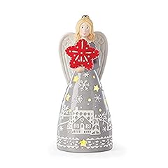 Lenox Festive Folk Light-Up Angel Figurine, 0.90 LB, for sale  Delivered anywhere in USA 