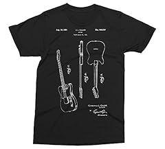 Fender Telecaster Patent - Music, Guitar T-Shirt [Color for sale  Delivered anywhere in Canada
