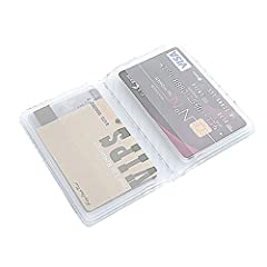 Used, New 10 Page 20 Card Plastic Wallet Insert for Bifold for sale  Delivered anywhere in UK