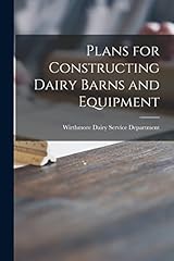 Plans constructing dairy for sale  Delivered anywhere in UK