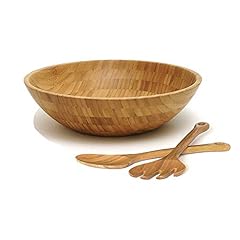 Bamboo salad bowl for sale  Delivered anywhere in UK