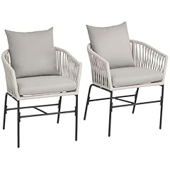 Outsunny lot fauteuils d'occasion  Livré partout en France