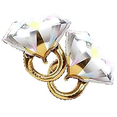 2pcs diamond ring for sale  Delivered anywhere in USA 