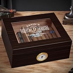 Engraved cigar humidor for sale  Delivered anywhere in USA 