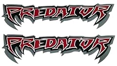 Predator side decals for sale  Delivered anywhere in UK
