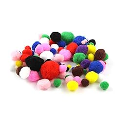 Pom poms assorted for sale  Delivered anywhere in UK