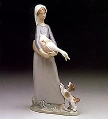 Lladro girl goose for sale  Delivered anywhere in USA 