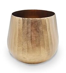 Brass hammered planter for sale  Delivered anywhere in USA 