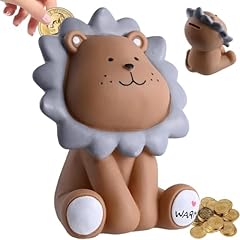 Lion piggy bank for sale  Delivered anywhere in USA 