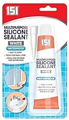 Silicon sealant white for sale  Delivered anywhere in UK