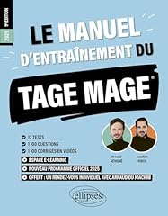 Manuel entraînement tage d'occasion  Livré partout en France