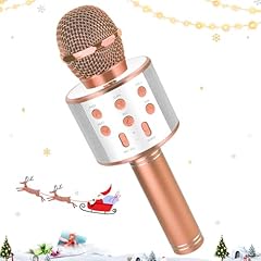 Microfono karaoke bluetooth usato  Spedito ovunque in Italia 