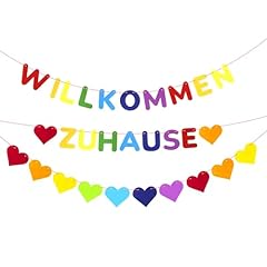 Willkommen zuhause girlande gebraucht kaufen  Wird an jeden Ort in Deutschland