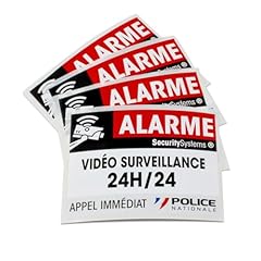 Lot autocollants dissuasifs d'occasion  Livré partout en France