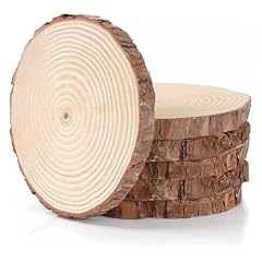 Wood slices 6pcs for sale  Delivered anywhere in UK