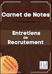 Carnet notes entretiens d'occasion  Livré partout en France