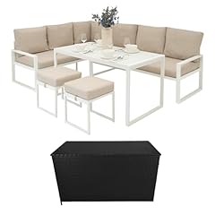 Set giardino alluminio usato  Spedito ovunque in Italia 