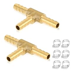 2pcs brass tee for sale  Delivered anywhere in USA 