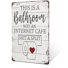 Badezimmer dekor schild gebraucht kaufen  Wird an jeden Ort in Deutschland