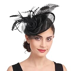 Ladies flower feather for sale  Delivered anywhere in UK