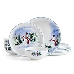 Mikasa snowman forest for sale  Delivered anywhere in USA 