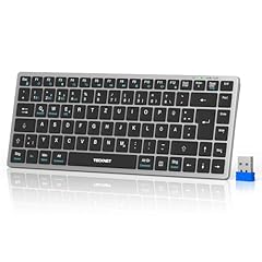 Tecknet kabellose tastatur gebraucht kaufen  Wird an jeden Ort in Deutschland
