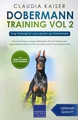Dobermann training vol for sale  Delivered anywhere in UK