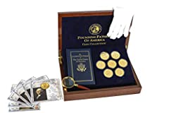 Used, The Franklin Mint Founding Fathers Coin Collection for sale  Delivered anywhere in USA 