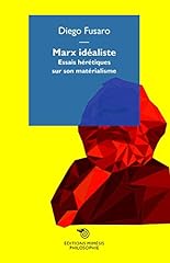 Marx idéaliste lecture d'occasion  Livré partout en France