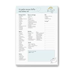 Detailverliebt reise packliste gebraucht kaufen  Wird an jeden Ort in Deutschland