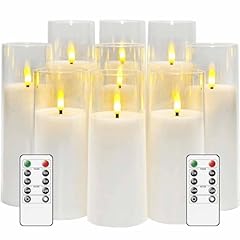 Flickering flameless candles for sale  Delivered anywhere in UK