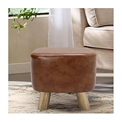 Inmozata leather footstool for sale  Delivered anywhere in Ireland