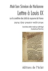 Lettre louis juifs d'occasion  Livré partout en France