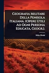 Geografia militare della usato  Spedito ovunque in Italia 