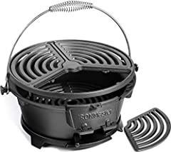 IronMaster R36 Pre-Seasoned Cast Iron Hibachi Grill, for sale  Delivered anywhere in Canada
