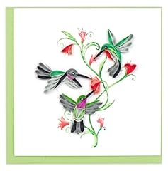 Quilling hummingbird trio for sale  Delivered anywhere in UK